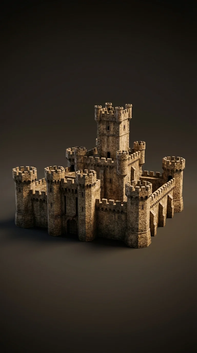 AI-generated 3D model