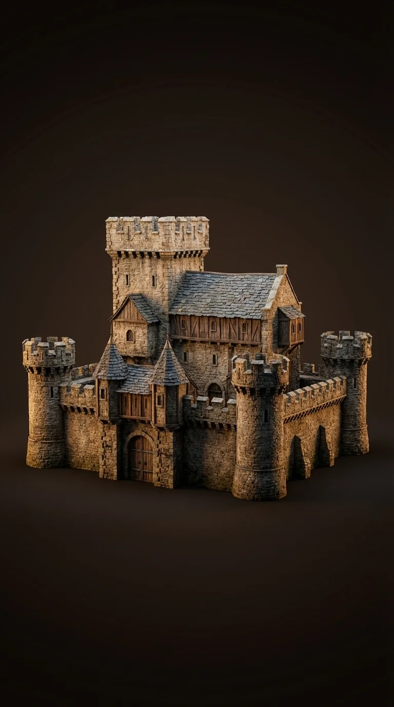 AI-generated 3D model