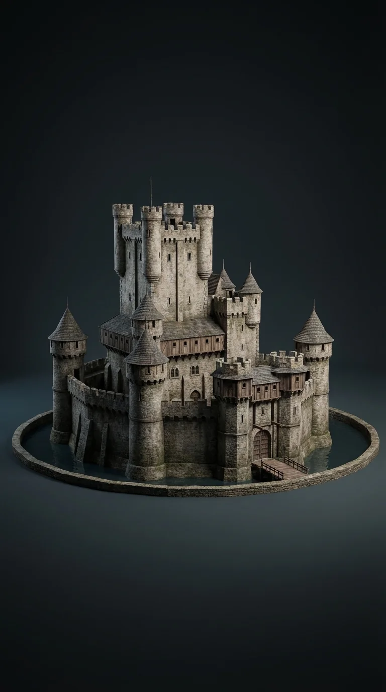 AI-generated 3D model